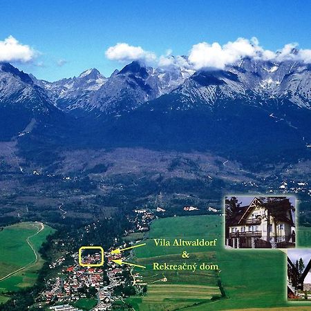 Rekreacny Dom Altwaldorf Vysoke Tatry Villa Stará Lesná Buitenkant foto
